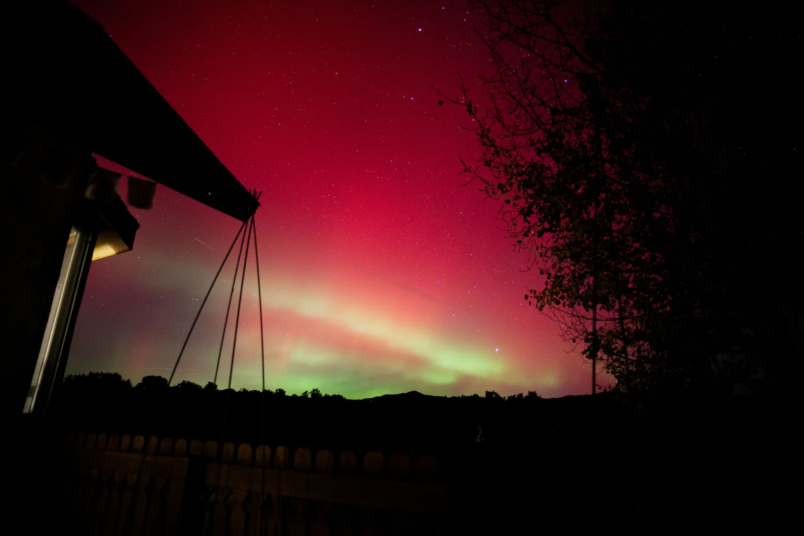 Aurora in Salida · Nikon D600 · Nikkor AI-s 20mm f4