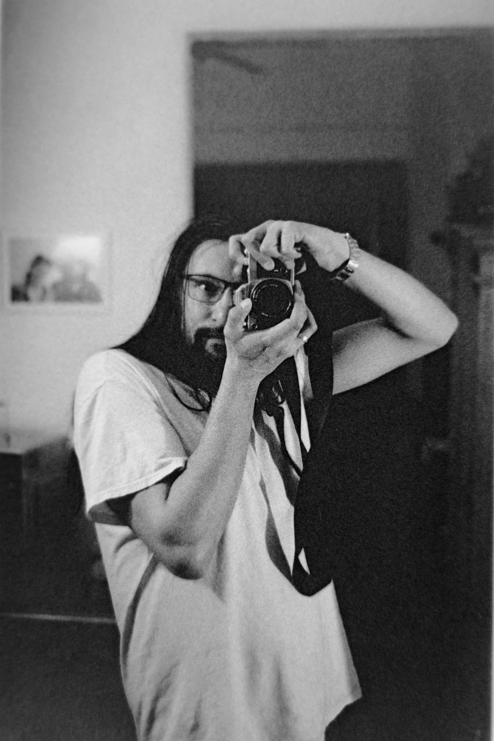 Self-portrait of Ben Wagley