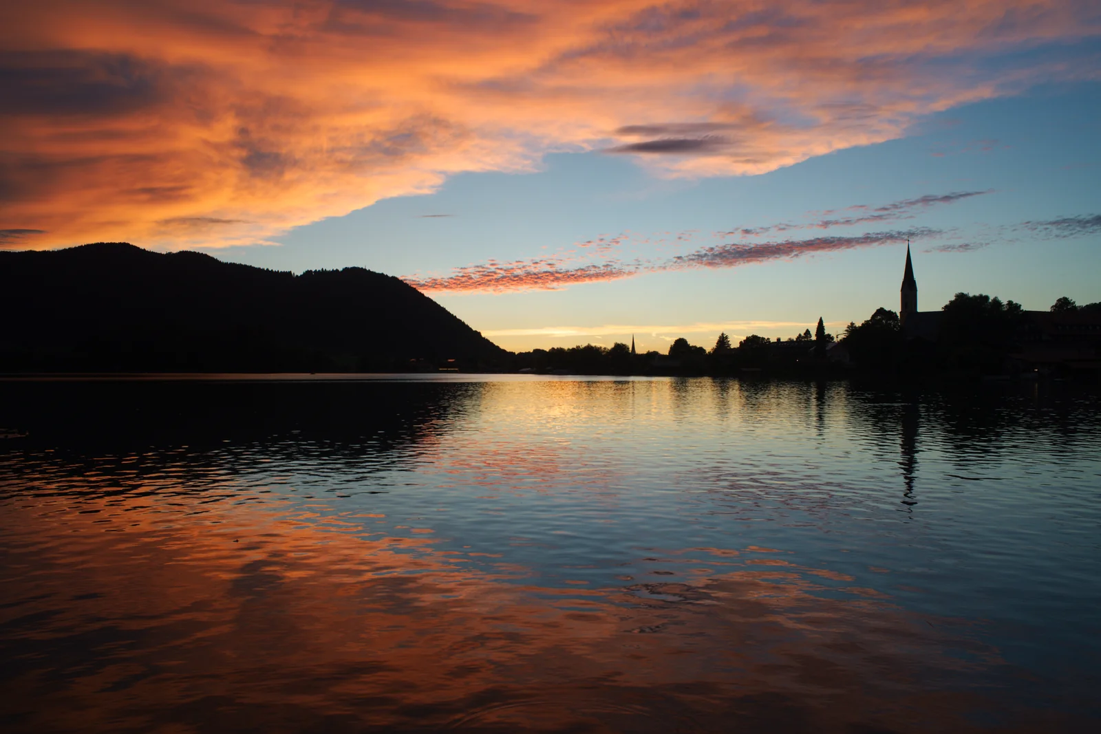 Schliersee Sunset · Nikon D600 · Nikkor AI-s 28mm f2.8